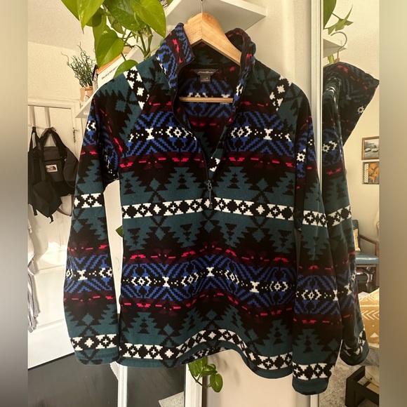 Eddie Bauer Women’s Quarter Zip Fleece - Picture 2 of 8